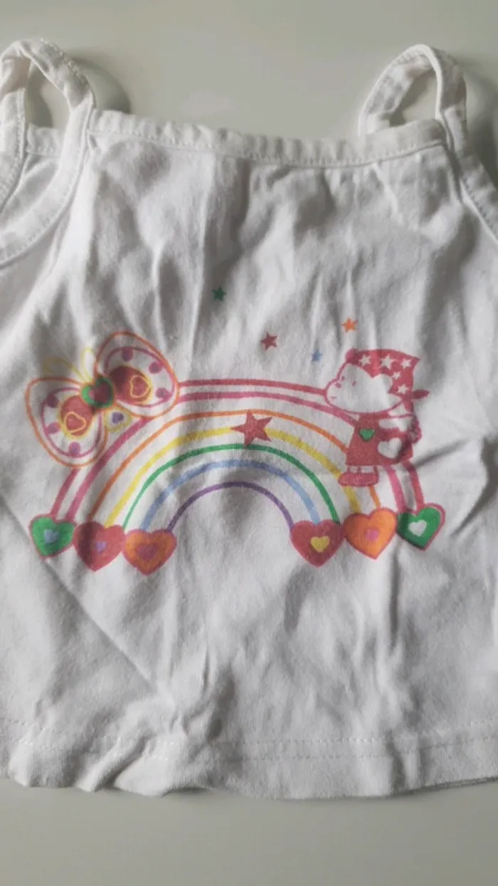 Top à bretelles arc en ciel - photo numéro 2