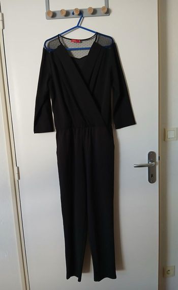 Combinaison pantalon élégante noir