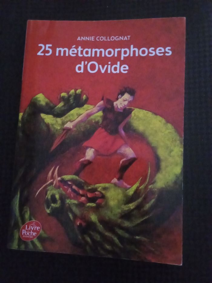 25 métamorphoses d'Ovide, Annie COLLOGNAT.