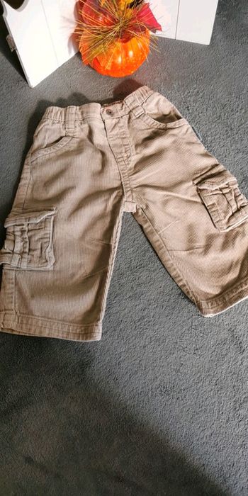 Pantalon velours Bout'chou 9 mois