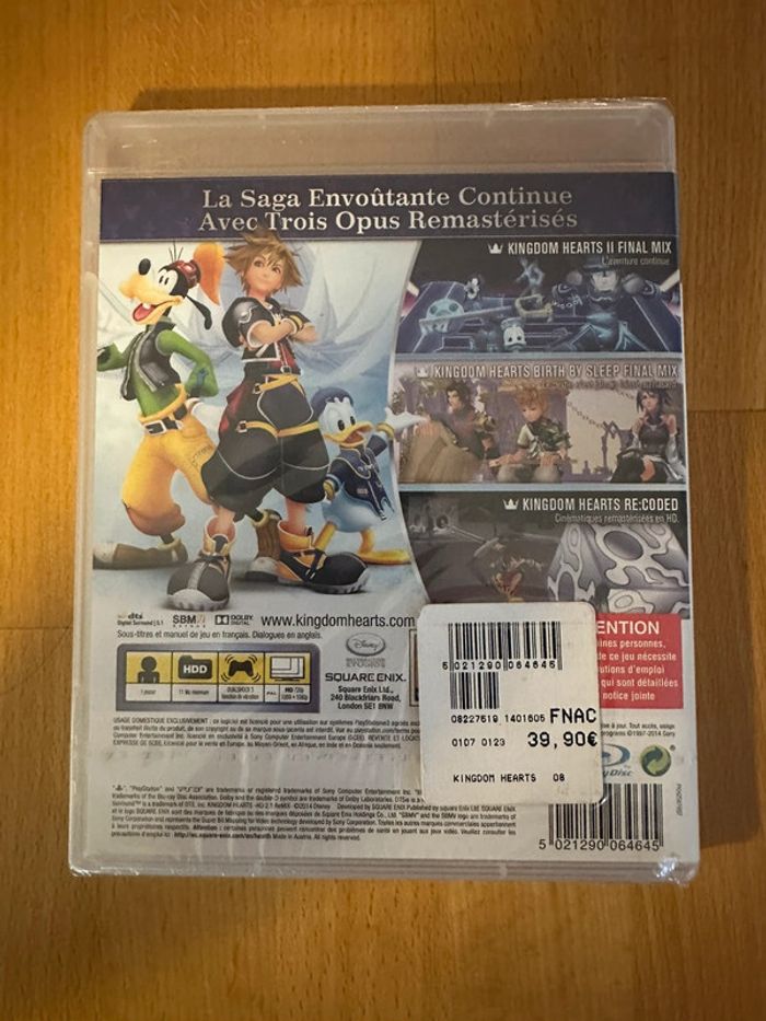Kingdom hearts HD 2.5 remix PS3 - photo numéro 2