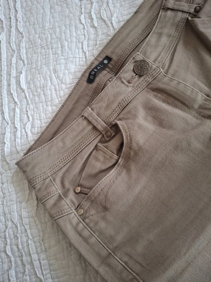 Breal jean marron taille 38