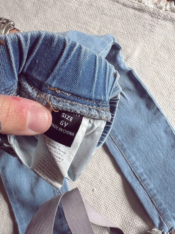 Jean slim jegging garçon ou fille - Taille 6 ans neuf - photo numéro 6