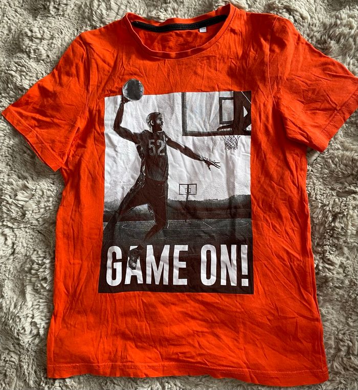 T-Shirt à Motifs C&A Garçon Taille 12 ans - photo numéro 4