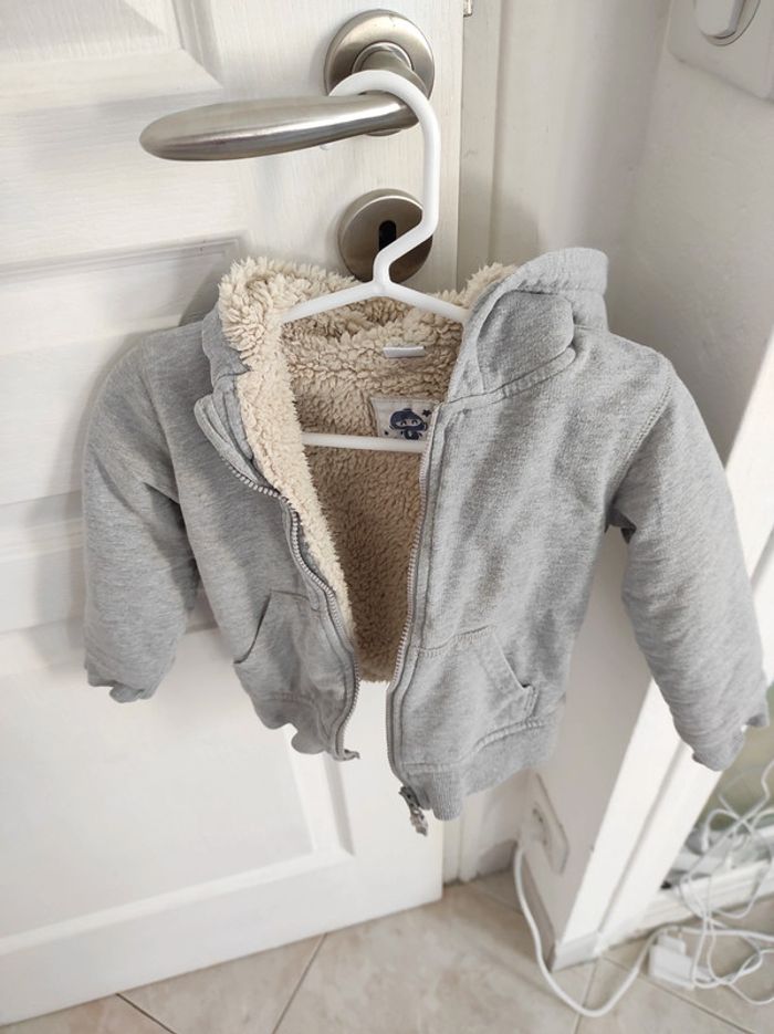 Veste chaude grise - photo numéro 3