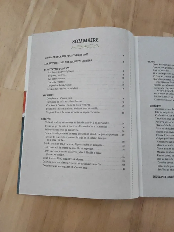 Livre "cuisiner sans protéines de lait" - photo numéro 4