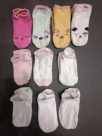Lot de 10 paires de socquettes