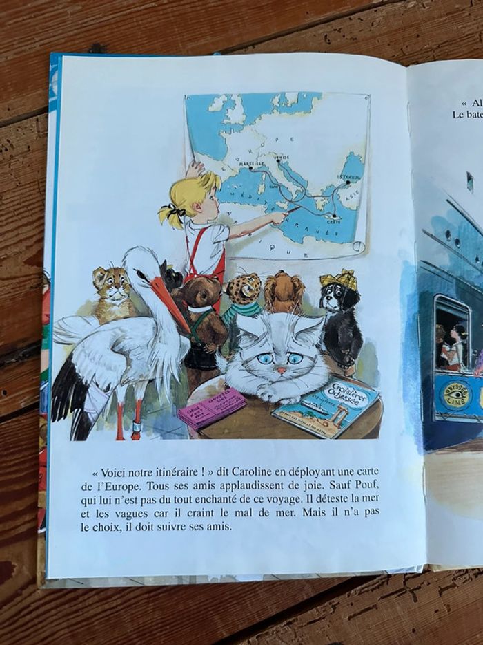 Livre la croisière de Caroline gilet sauvetage cigogne bd Pierre Probst - photo numéro 3