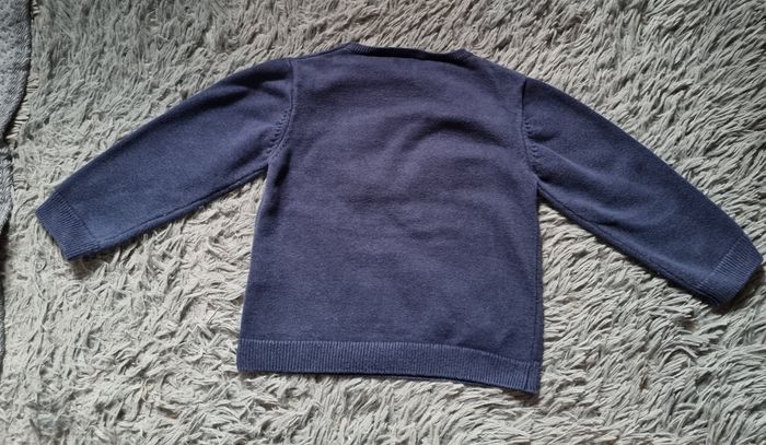 Sweat marine avec écriture 3ans mixte - photo numéro 4