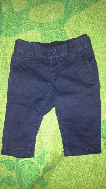 Pantalon bleu marine costume gap naissance / 3 mois