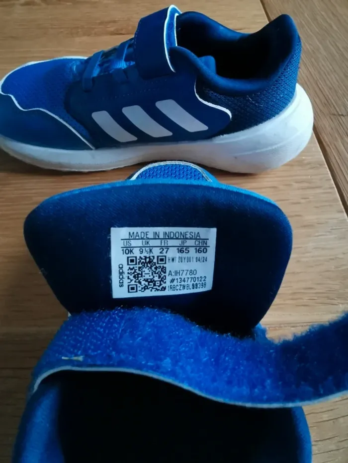 Baskets Adidas Taille 27 - photo numéro 4