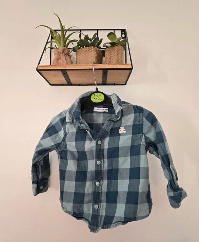 Chemise Lulu castagnette 18 mois 👦