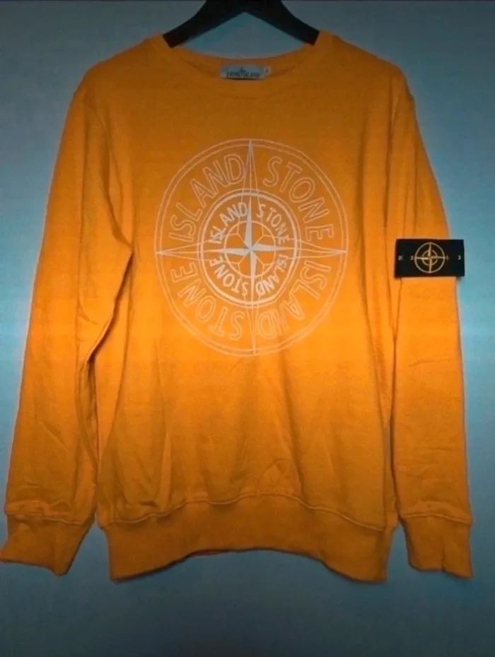 Pull Stone Island Moutarde XL
