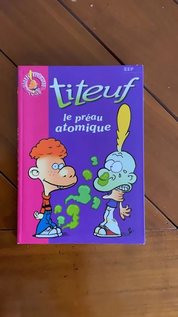 Titeuf  le préau atomique