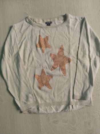 pull fille 5 ans mi saison très bon état