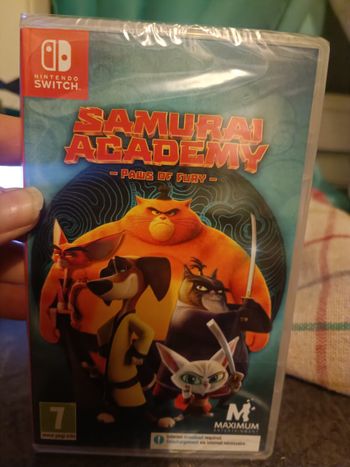 Samurai Samouraï academy paws of Fury jeu Neuf sous blister Nintendo switch AB prix ferme