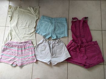 Lot short fille 14 ans