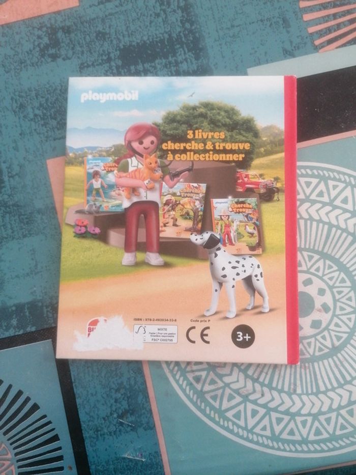 Livre Cherche et trouve métier Playmobil - photo numéro 2