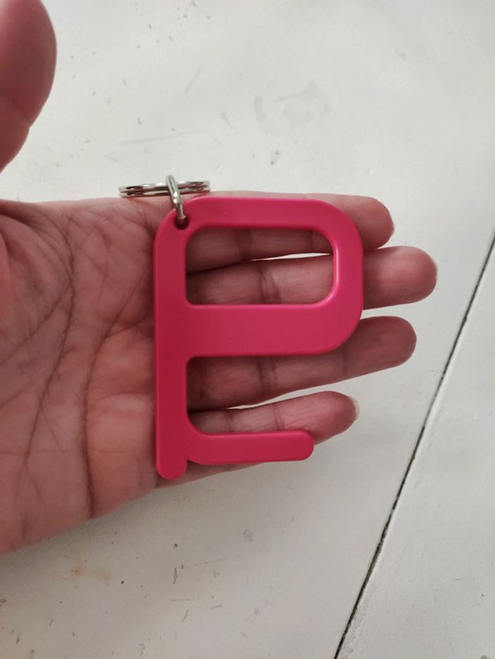 Porte clé hygiène anti microbienne - photo numéro 2