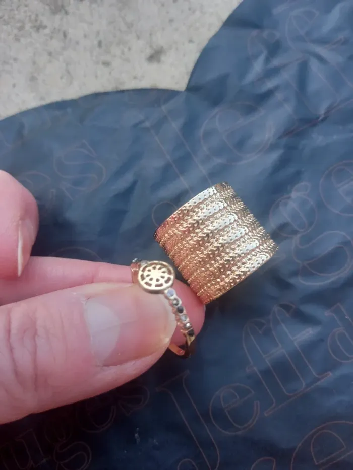 Lot de 2 bagues 💍 fantaisie neuves