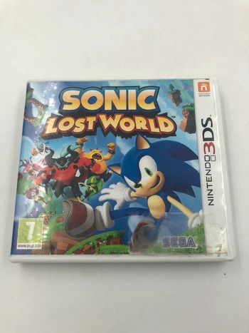 Jeu vidéo Sonic Lost World sur console Nintendo 3Ds