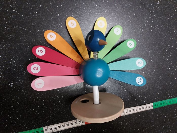 Paon j'apprends à compter - photo numéro 3