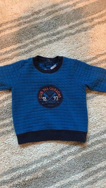 Sweatshirt 6 mois petit bateau