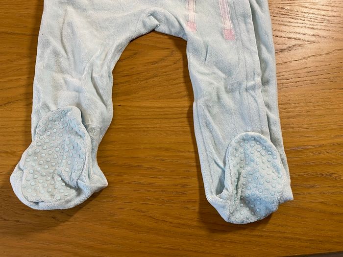 Tex Baby Pyjama Grenouillère licorne turquoise Taille 23 mois - photo numéro 3