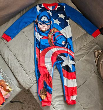 Combinaison polaire captain america marvel