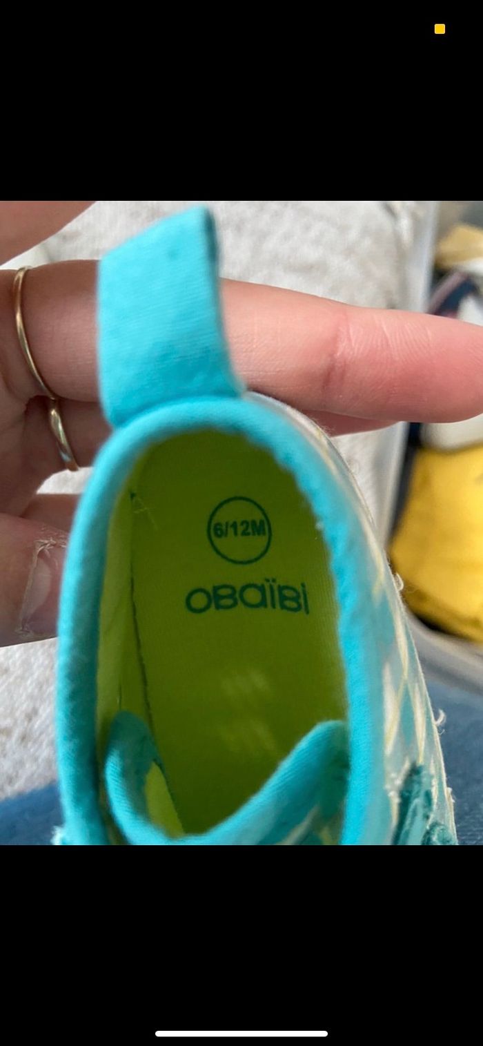 Chaussures bébé 6/12 mois - photo numéro 3