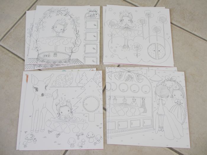 Coloriages surprise Djeco : Les petites portes de Pupi - photo numéro 4