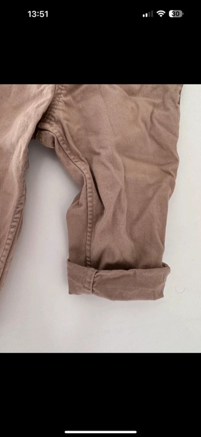 Lot chemise musique et pantalon beige 🎶 - photo numéro 4