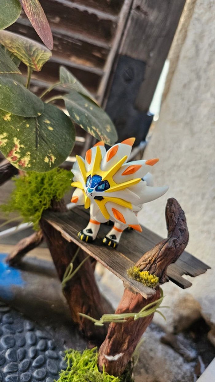 Super figurine Pokemon Nintendo tomy solgaleo - photo numéro 2