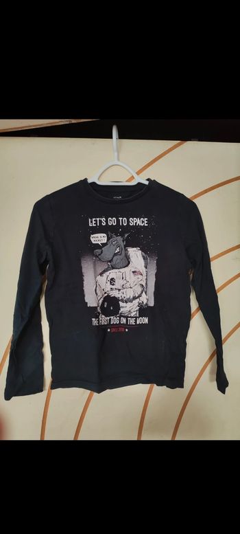 Haut de pyjama à manche longue