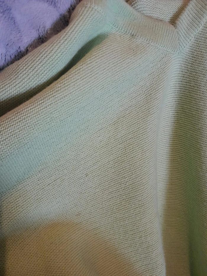 Pull vert pomme - photo numéro 2