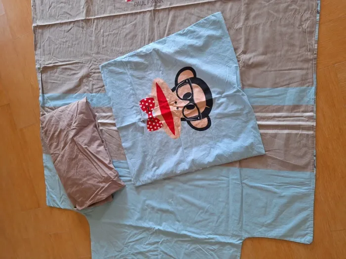 Parure de lit 1 personne garçon thème Singe - photo numéro 2
