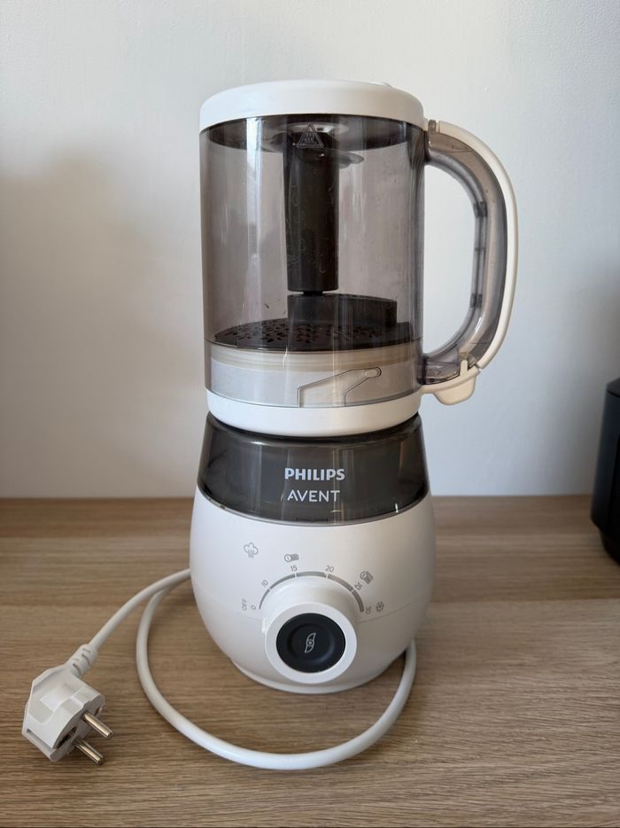 robot cuiseur vapeur mixeur 4 en 1 pour bébé de la marque Philips Avent. - photo numéro 2