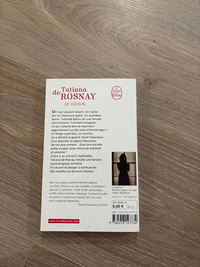 Livre tatiana de rosnay - photo numéro 2