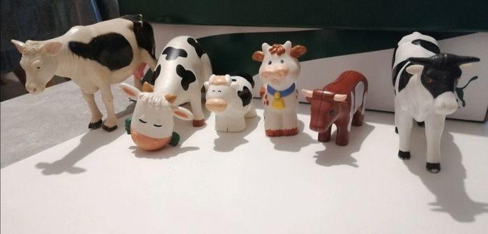 Lot de figurines vaches - photo numéro 3