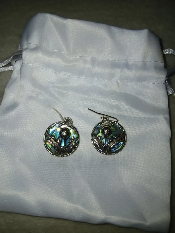 Boucle d oreille Nacre