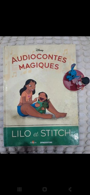 29eme audioconte magique collection altaya
deagostini livre et figurine disney audio conte