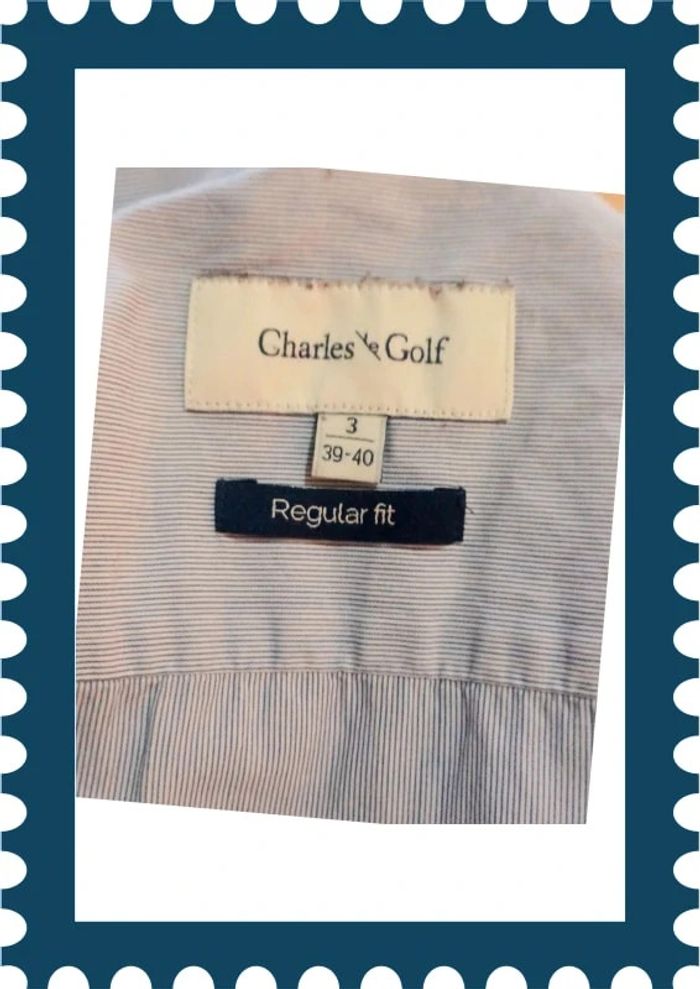 Très belle chemise Charles Le Golf taille 3 (38/40) - photo numéro 3
