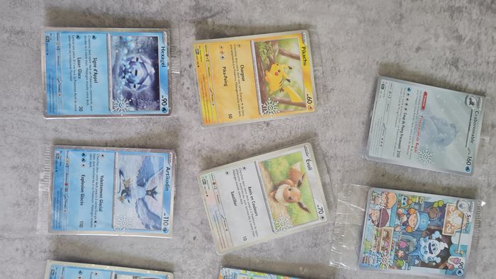 Lot 8 cartes promo pokemon calendrier de l'avent 2025 - photo numéro 2