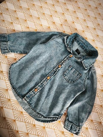 Chemise en jean garçon 12mois