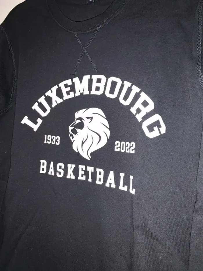 Pull ras le cou longue manche basketball taille M - photo numéro 3