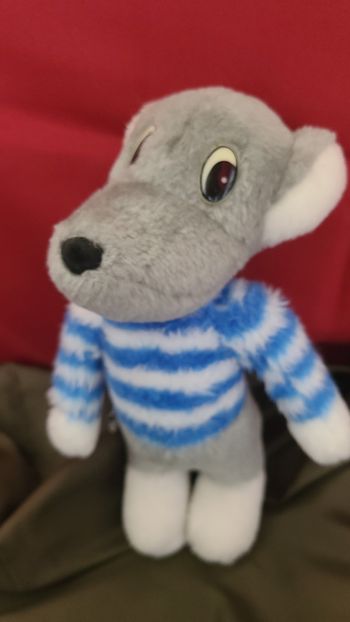 peluche chien ou renard mascotte brest 96 fêtes maritimes
