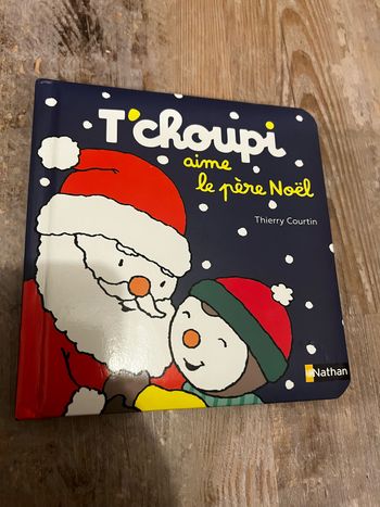 Livre choupi aime le père noël