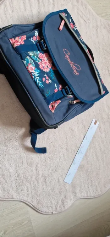 Cartable fille caméléon