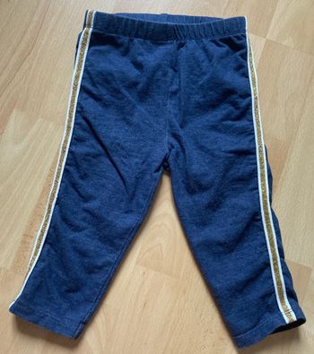 legging détail doré sur les côtés taille 12 mois