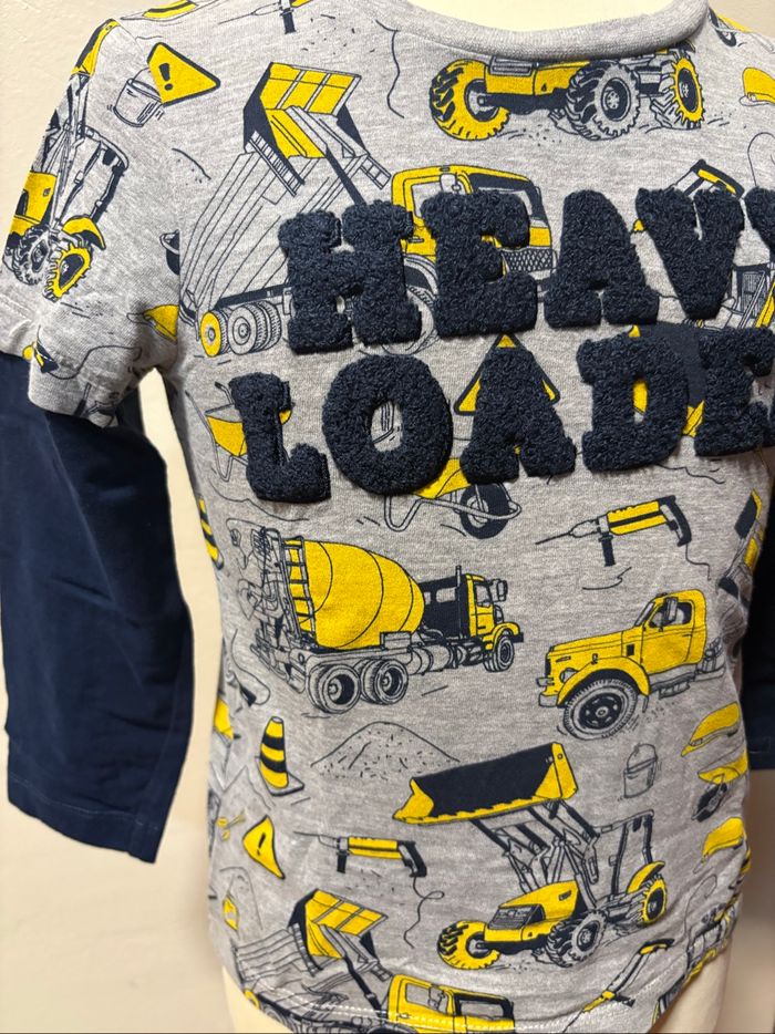 T shirt ML garçon taille 104 - photo numéro 2